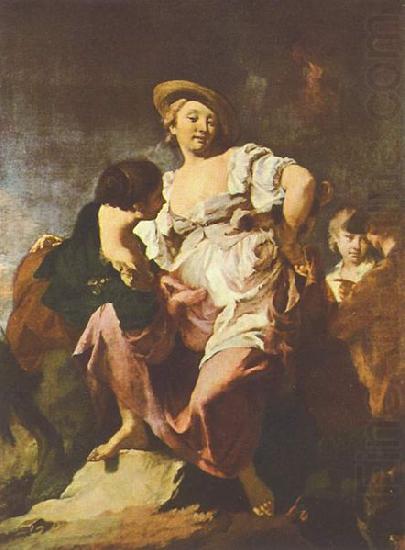 Die Wahrsagerin, Giovanni Battista Piazzetta